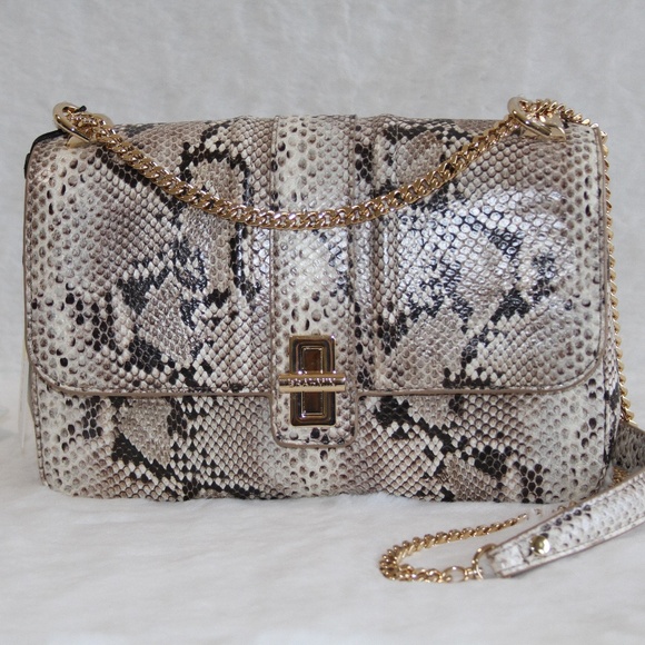 BRAHMIN Rosalie Crossbody Bag Beige Sandcastle Leather Purse